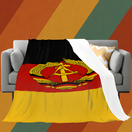 Kuscheldecke Flaggen-Design