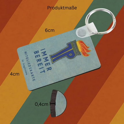 Schlüsselanhänger Jungpioniere