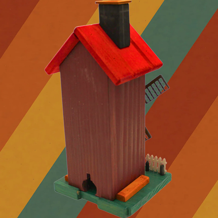 Räucherhaus Windmühle – XL Holzkunst