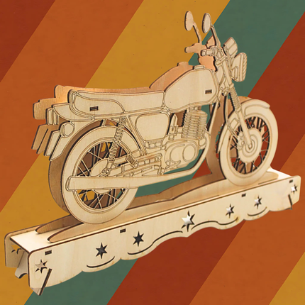 Ostalgie Schwibbogen MZ ETZ 250