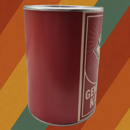 Genossenkasse Spardose im DDR Design aus Metall