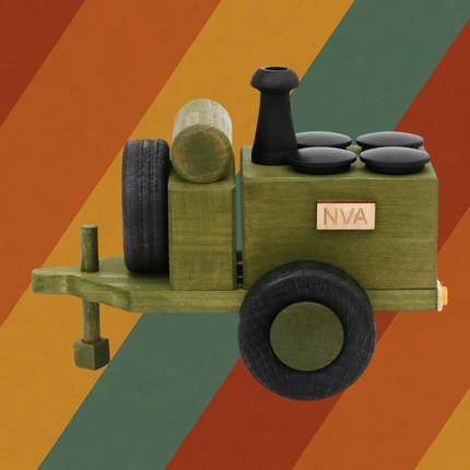 Räucherfigur Gulaschkanone NVA