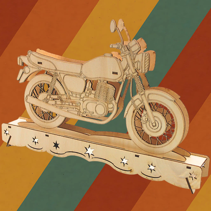 Ostalgie Schwibbogen MZ ETZ 250