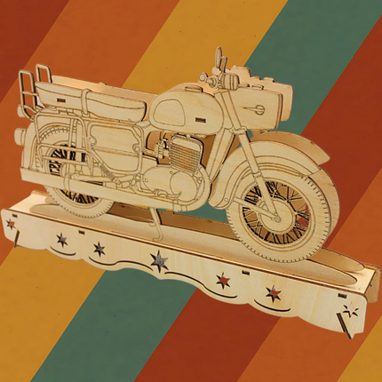 Ostalgie Schwibbogen MZ ES 250