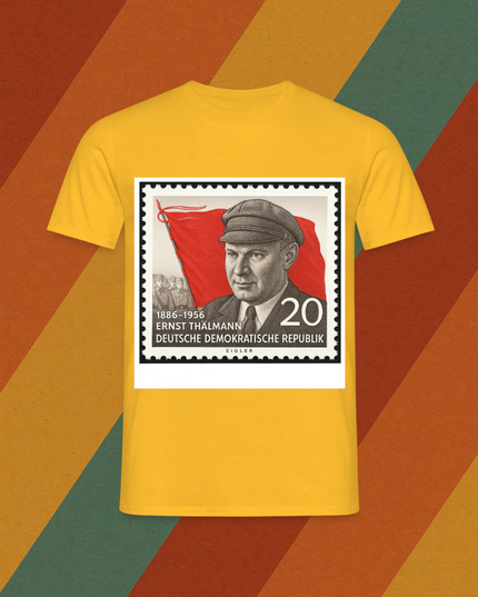 T-Shirt Ernst Thälmann Briefmarke