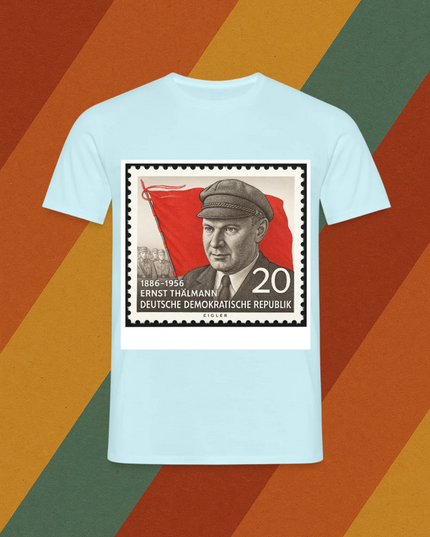 T-Shirt Ernst Thälmann Briefmarke