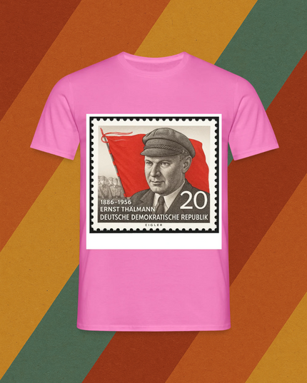 T-Shirt Ernst Thälmann Briefmarke