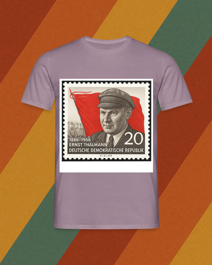 T-Shirt Ernst Thälmann Briefmarke