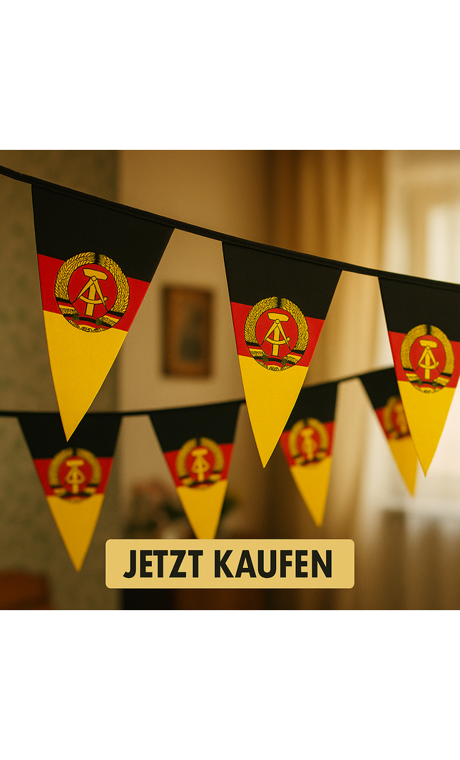 Flagge DDR (Partygröße)