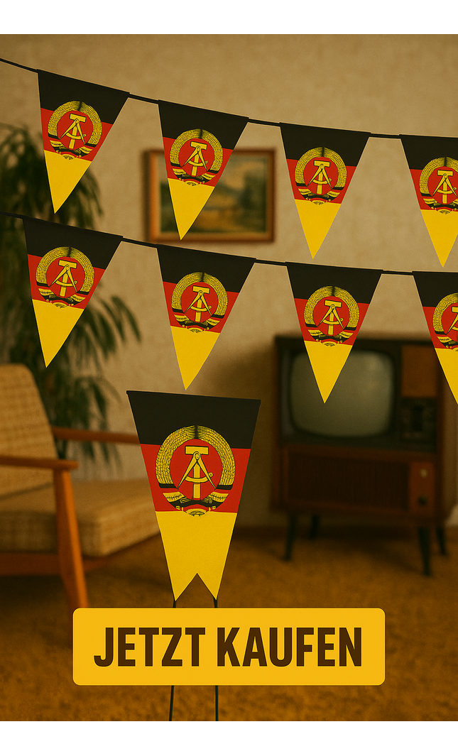 Flagge DDR (Partygröße)