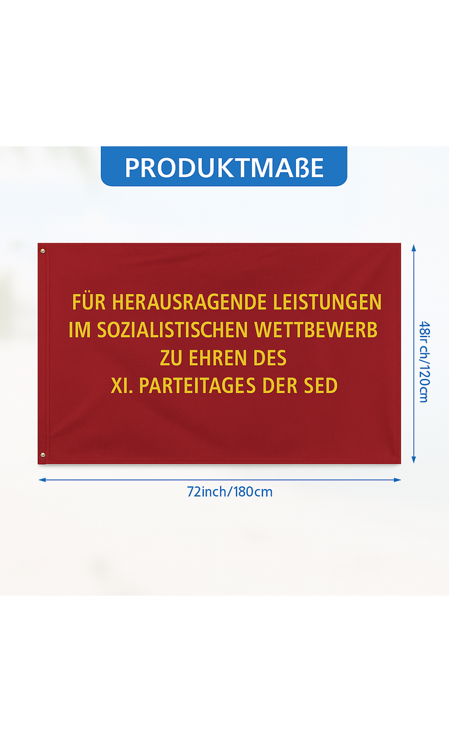 Flagge XI. Parteitag (Wettbewerb)