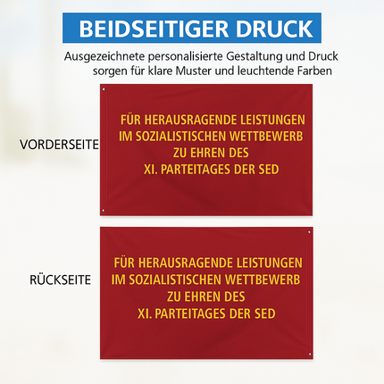 Flagge XI. Parteitag (Wettbewerb)