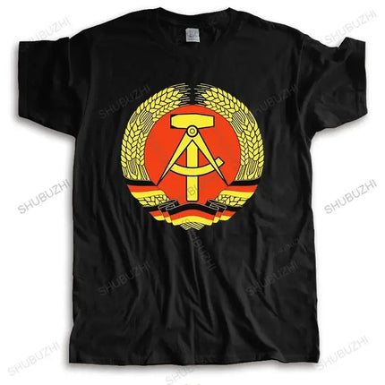 T-Shirt Staatswappen Schwarz