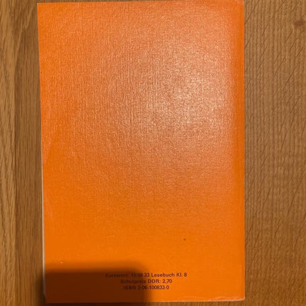 Lesebuch Klasse 8 – Volk und Wissen Verlag, Berlin