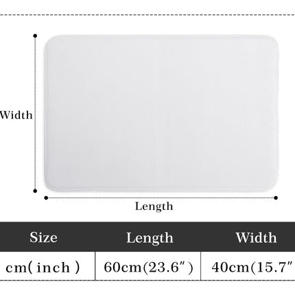 Fußmatte Halt Staatsgrenze (Groß)