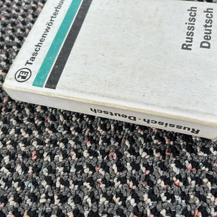 Russisch–Deutsch Taschenwörterbuch – VEB Verlag Enzyklopädie Leipzig